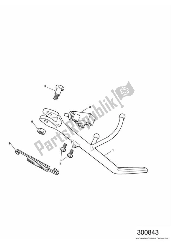 Wszystkie części do Stoisko Z Boku Triumph America Carburettor 790 2002 - 2007
